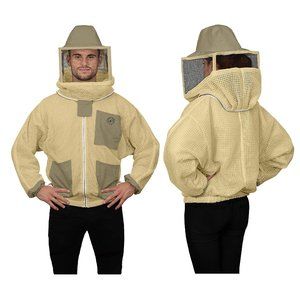 NEW Humble Bee 322 Aero 2XL Beekeeping Jacket with Square Veil Bee suit Vented